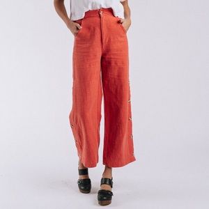 NWT clad and cloth high-wasted pants
